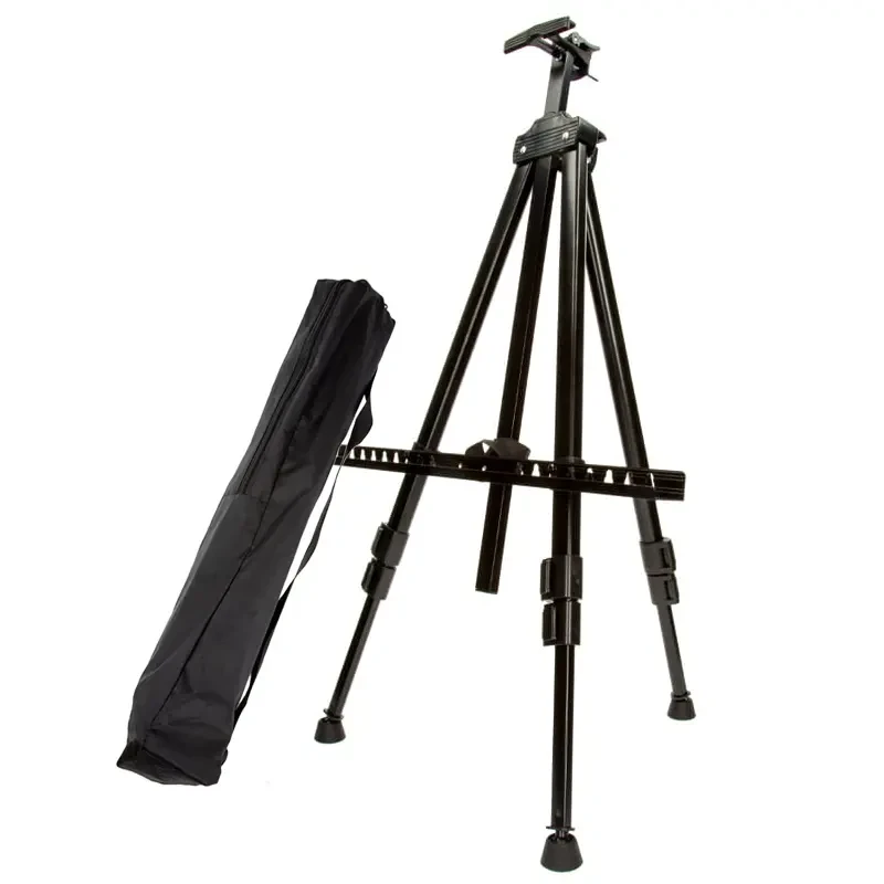 Sztaluga plenerowa aluminiowa M - czarna 01