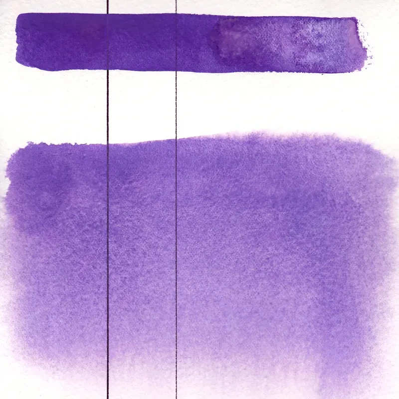 Farba akwarelowa Aquarius półkostka - 217 Ultramarine Violet 03