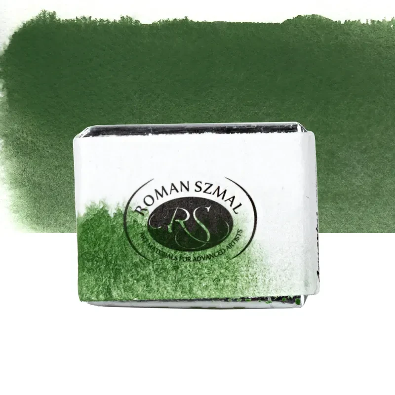 Farba akwarelowa Aquarius półkostka - 229 Chromium Green Oxide 01