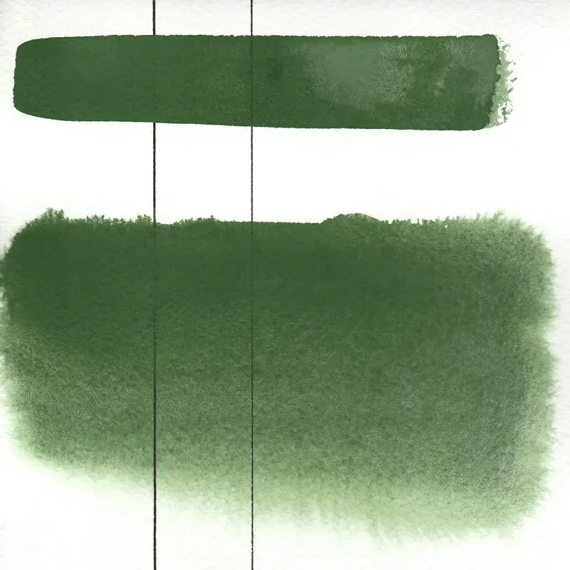 Farba akwarelowa Aquarius półkostka - 229 Chromium Green Oxide 03