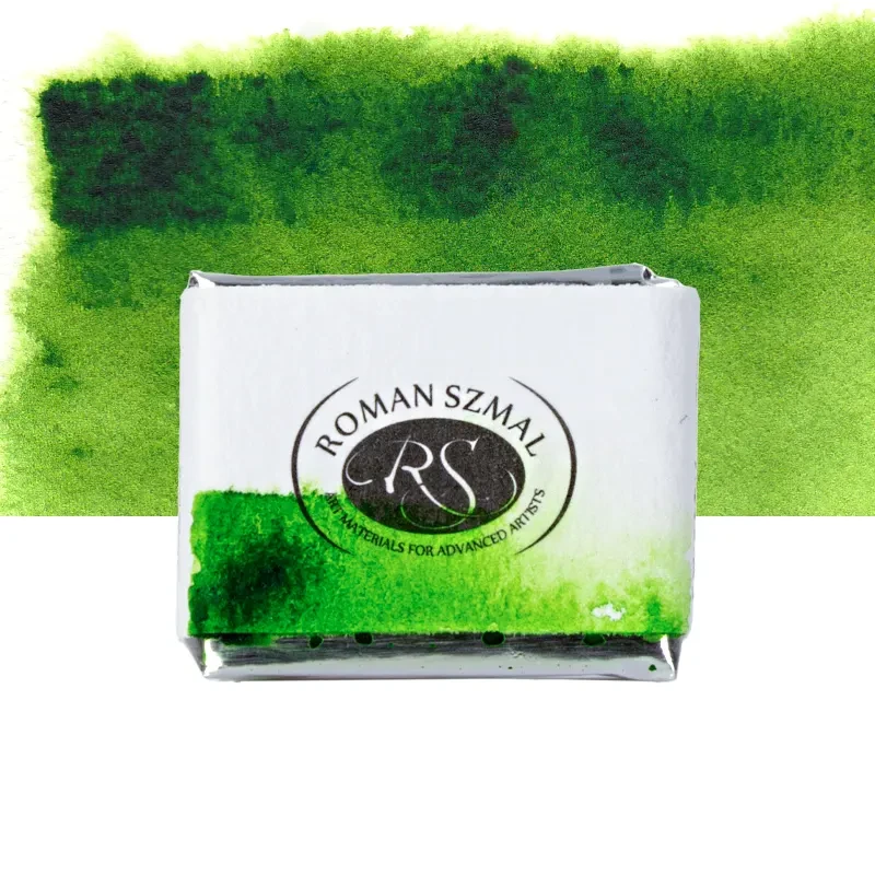 Farba akwarelowa Aquarius półkostka - 233 Sap Green 01