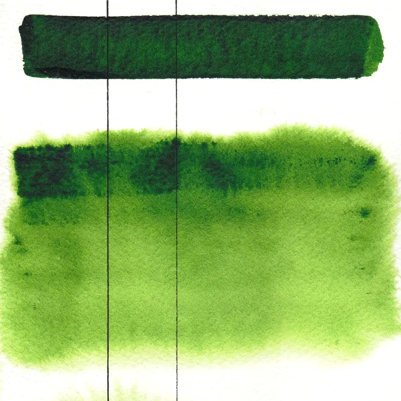 Farba akwarelowa Aquarius półkostka - 233 Sap Green 03