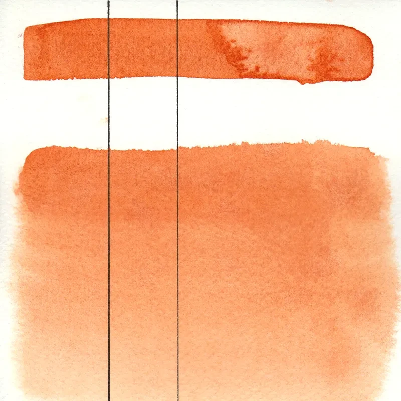 Farba akwarelowa Aquarius półkostka - 237 Mummy Transparent Red 03