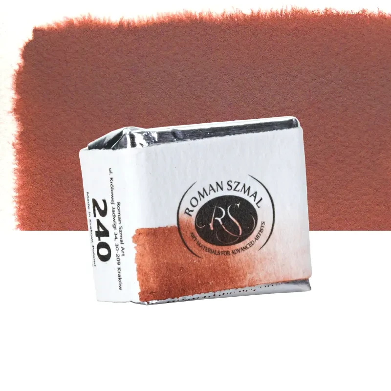 Farba akwarelowa Aquarius półkostka - 240 Hematite 02