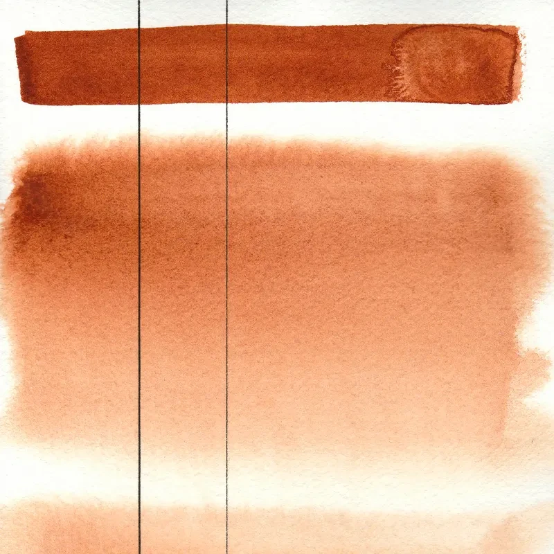 Farba akwarelowa Aquarius półkostka - 250 Burnt Sienna Monte Amiata.03