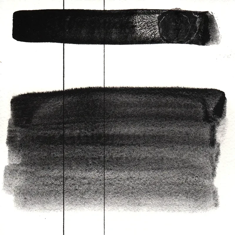 Farba akwarelowa Aquarius półkostka - 247 Aquarius Black.03