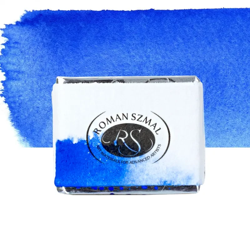 Farba akwarelowa Aquarius półkostka - 254 Ultramarine Intense.01