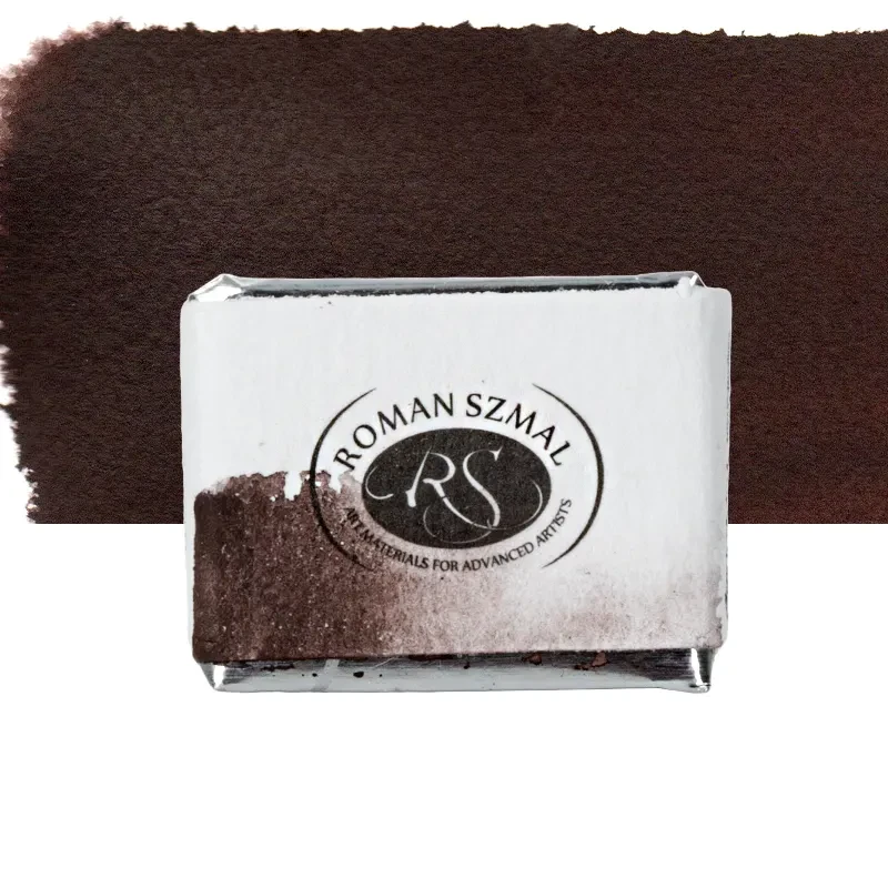 Farba akwarelowa Aquarius półkostka - 258 Iron Chrome Brown.01