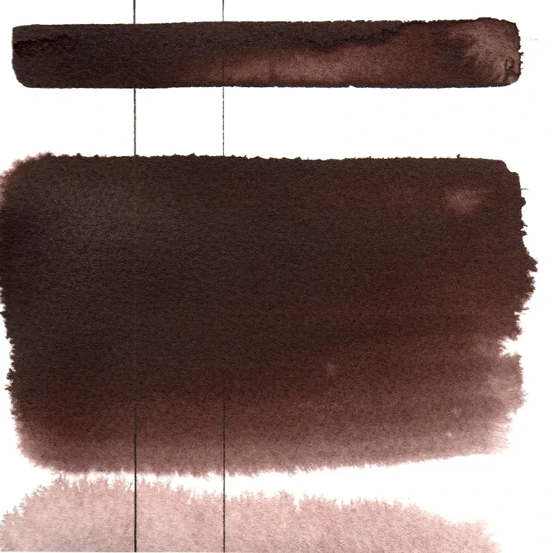 Farba akwarelowa Aquarius półkostka - 258 Iron Chrome Brown.03