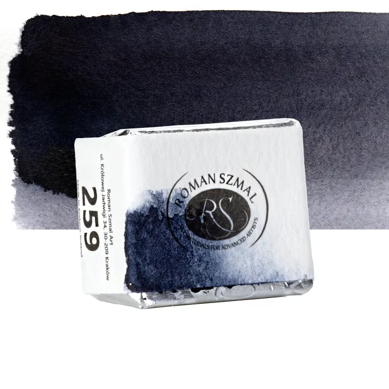 Farba akwarelowa Aquarius półkostka - 259 Shadow Grey.02
