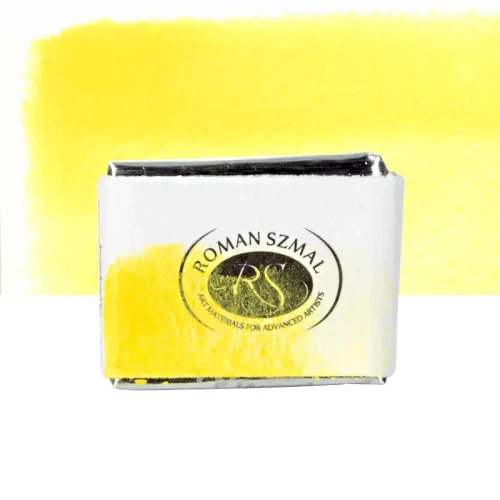 Farba akwarelowa Aquarius półkostka - 268 Nickel Tungsten Yellow