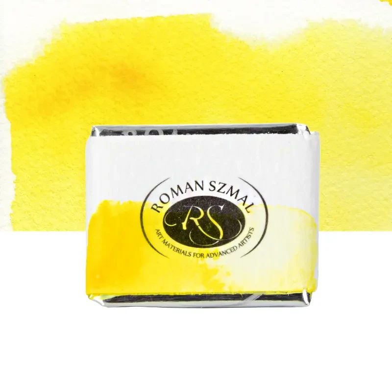Farba akwarelowa Aquarius półkostka - 304 Aquarius Yellow 01