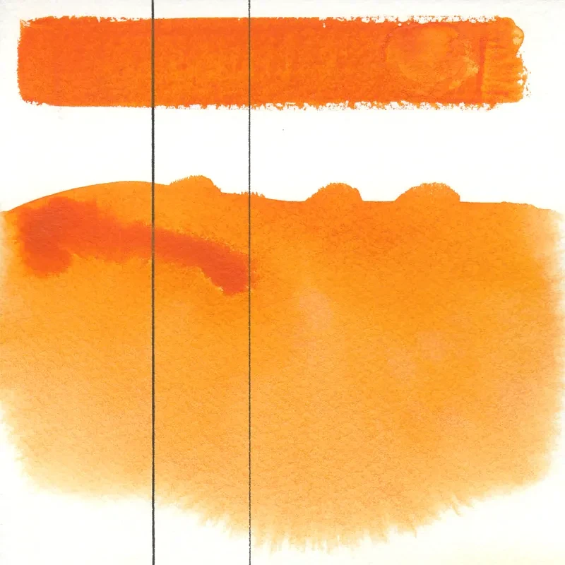 Farba akwarelowa Aquarius półkostka - 312 Isoindolinone Yellow Deep.03