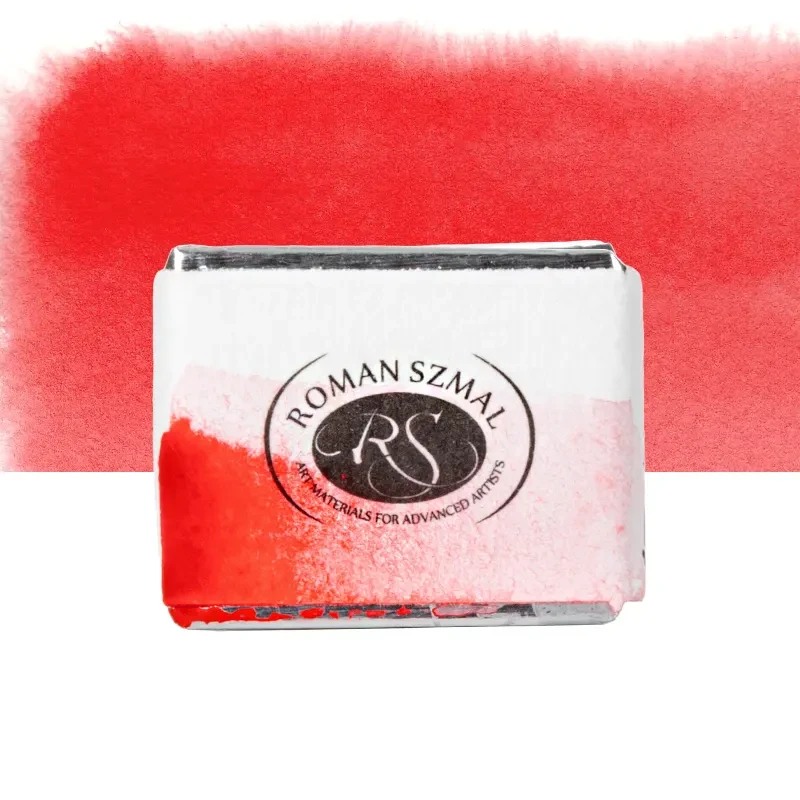 Farba akwarelowa Aquarius półkostka - 318 Anthraquinone Scarlet .01