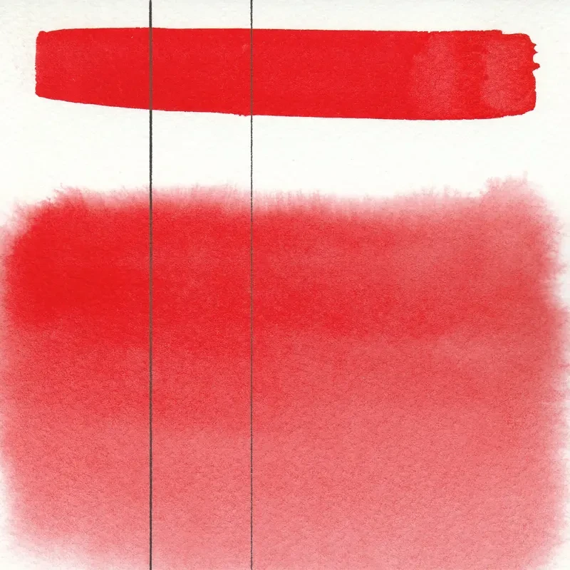 Farba akwarelowa Aquarius półkostka - 318 Anthraquinone Scarlet .03