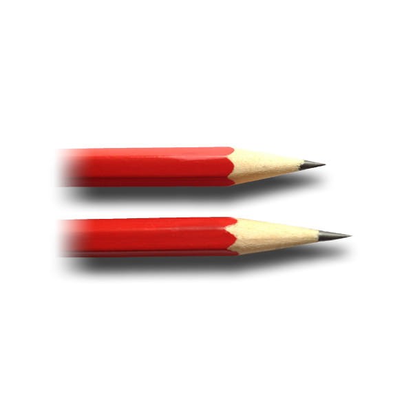 Temperówka KUM Automatic Long Point AS2 - czerwona