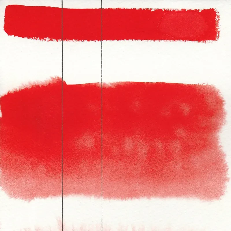 Farba akwarelowa Aquarius półkostka - 319 Pyrrole Scarlet.03