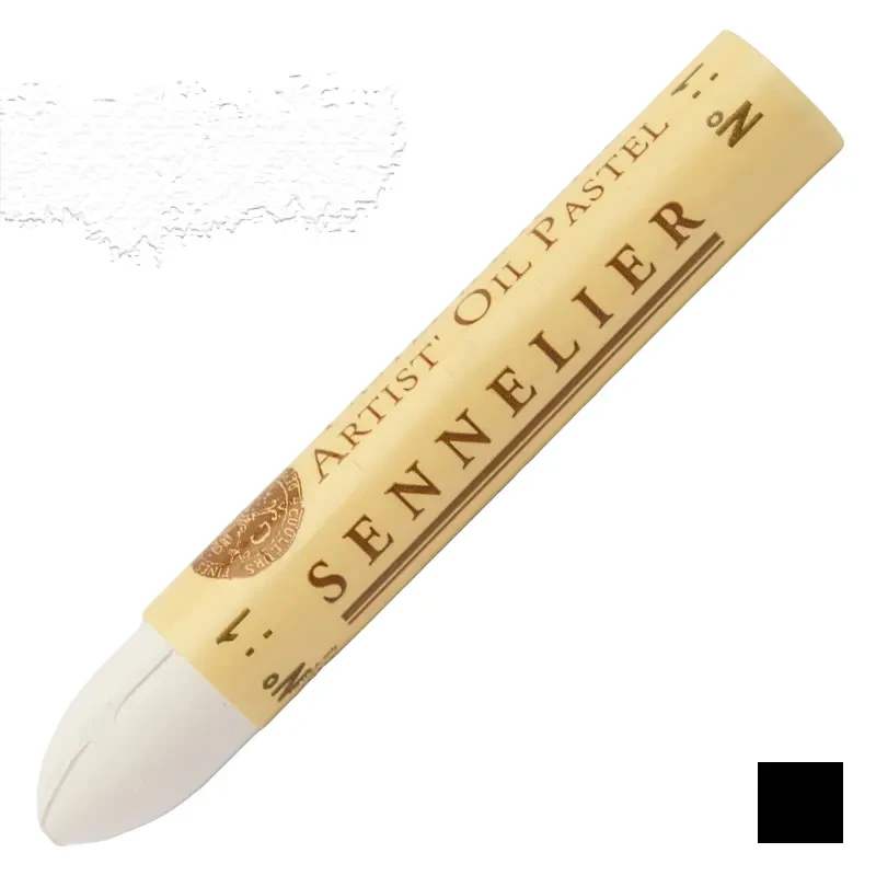 Pastela olejna Sennelier 001 White 01