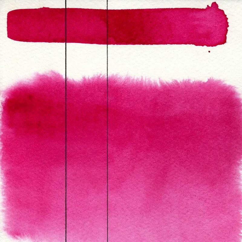 Farba akwarelowa Aquarius półkostka - 332 Quinacridone Magenta.03