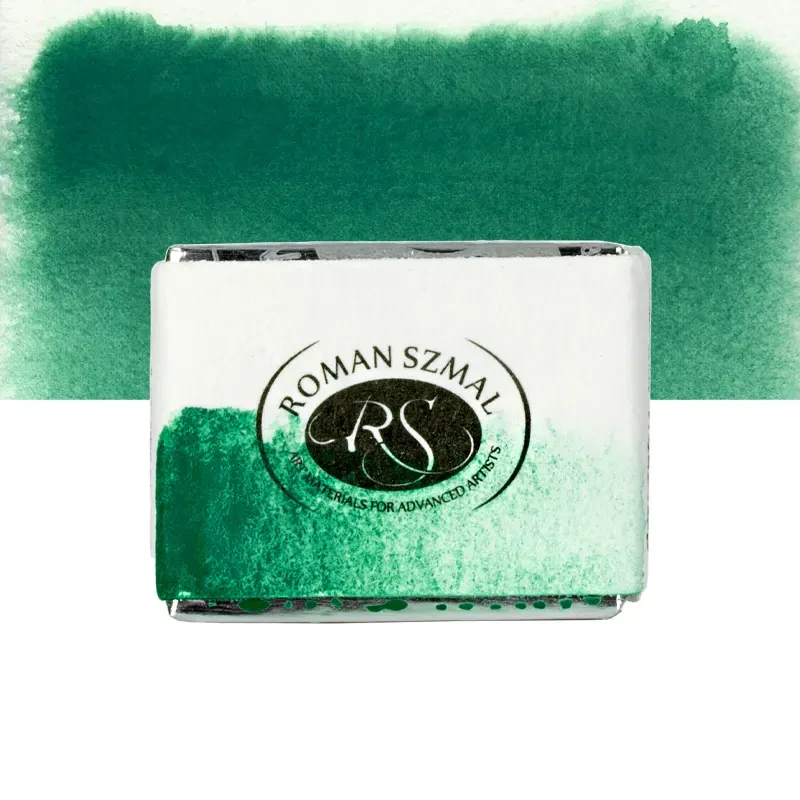 Farba akwarelowa Aquarius półkostka - 341 Cobalt Green Light 01