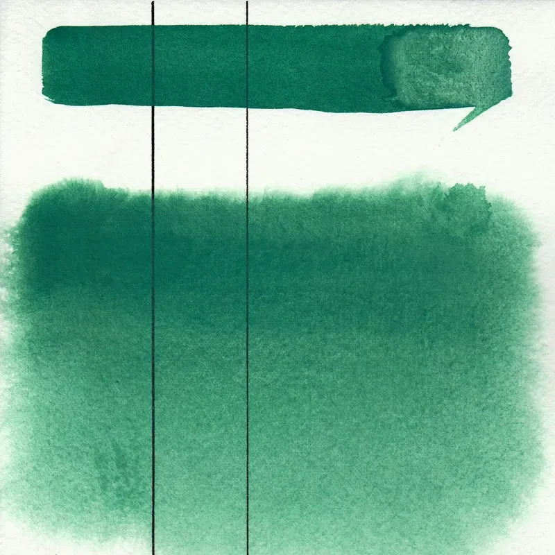 Farba akwarelowa Aquarius półkostka - 341 Cobalt Green Light 03