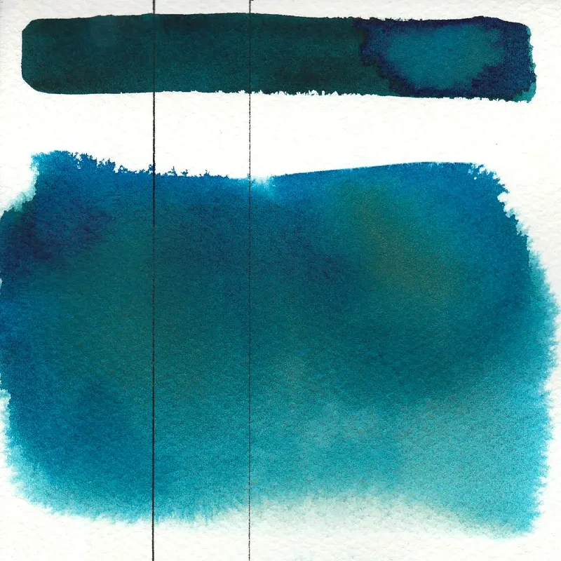 Farba akwarelowa Aquarius półkostka - 344 Ocean Blue.03