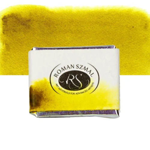 Farba akwarelowa Aquarius półkostka - 347 Green Gold