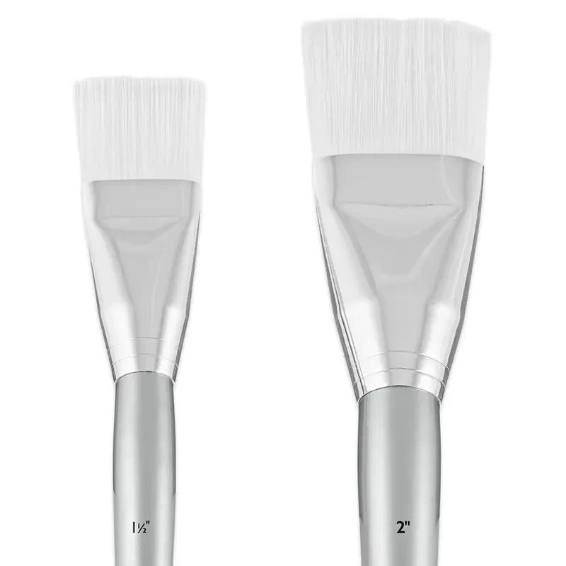 Pędzle do farb akrylowych syntetyczne Liquitex Basics 2 szt. 03