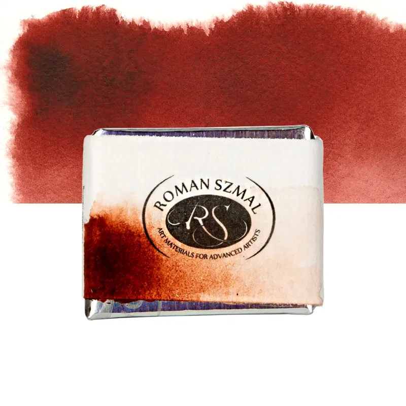 Farba akwarelowa Aquarius półkostka - 351 Transparent Brown.01