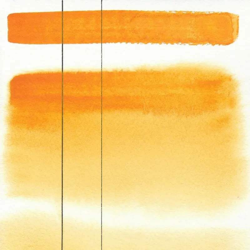 Farba akwarelowa Aquarius półkostka - 352 Golden Yellow.03
