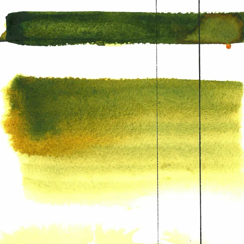 Farba akwarelowa Aquarius półkostka - 363 Autumn Green.03
