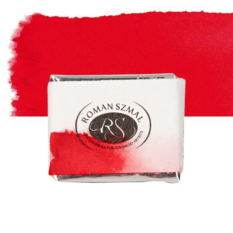 Farba akwarelowa Aquarius półkostka - 365 Perylene Red.01
