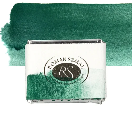 Farba akwarelowa Aquarius półkostka - 367 Cobalt Green Deep