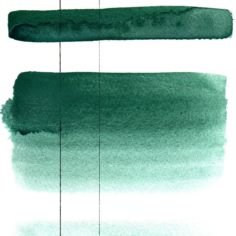 Farba akwarelowa Aquarius półkostka - 367 Cobalt Green Deep.03