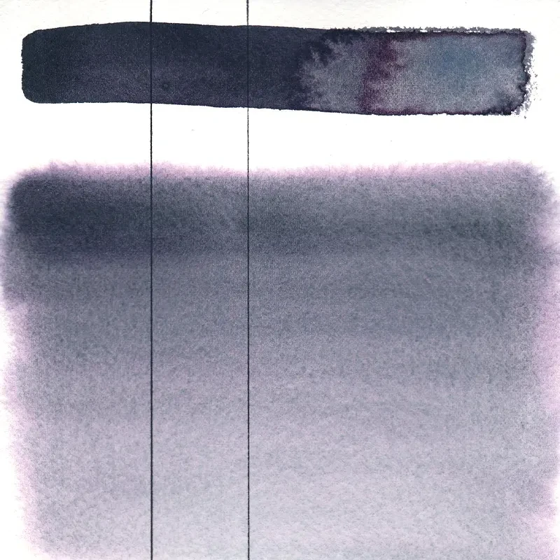 Farba akwarelowa Aquarius półkostka - 401 Przybysz's Grey.03