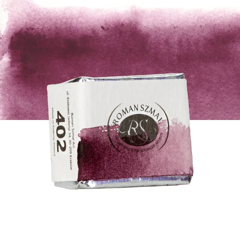 Farba akwarelowa Aquarius półkostka - 402 Perylene Violet.02