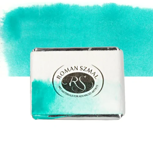 Farba akwarelowa Aquarius półkostka - 408 Cobalt Teal