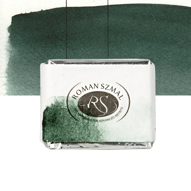 Farba akwarelowa Aquarius półkostka - 409 Perylene Green.01