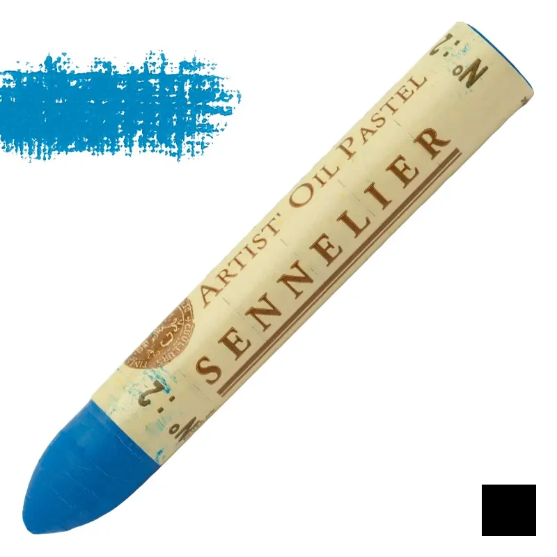 Pastel olejny Sennelier 002 Azure Blue 01
