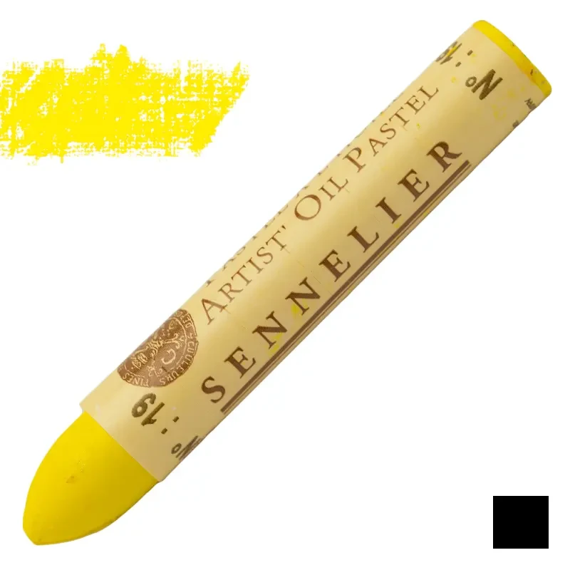 Pastel olejny Sennelier 019 Lemon Yellow 01