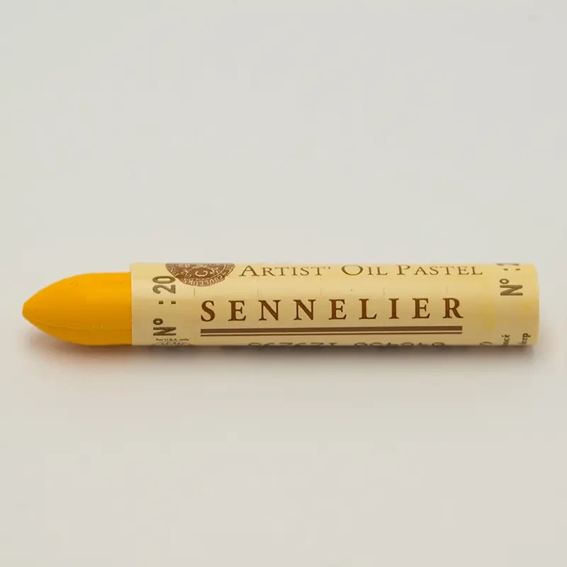 Pastel olejny Sennelier 020 Yellow Deep 02