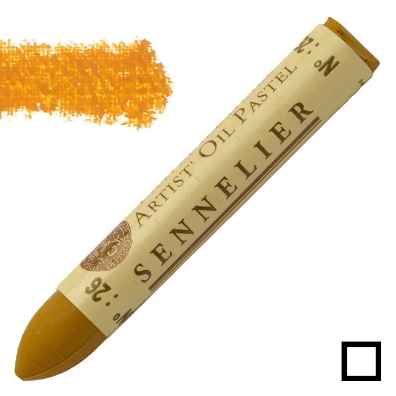 Pastel olejny Sennelier 026 Yellow Ochre 01