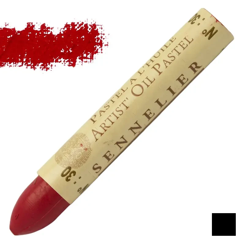 Pastel olejny Sennelier 030 Red Deep 01