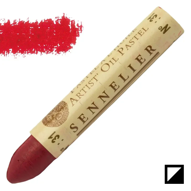 Pastel olejny Sennelier 031 Ruby Red 01