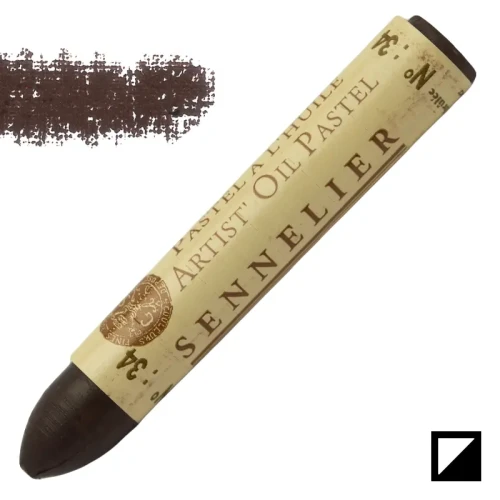 Pastel olejny Sennelier 034 Burnt Umber