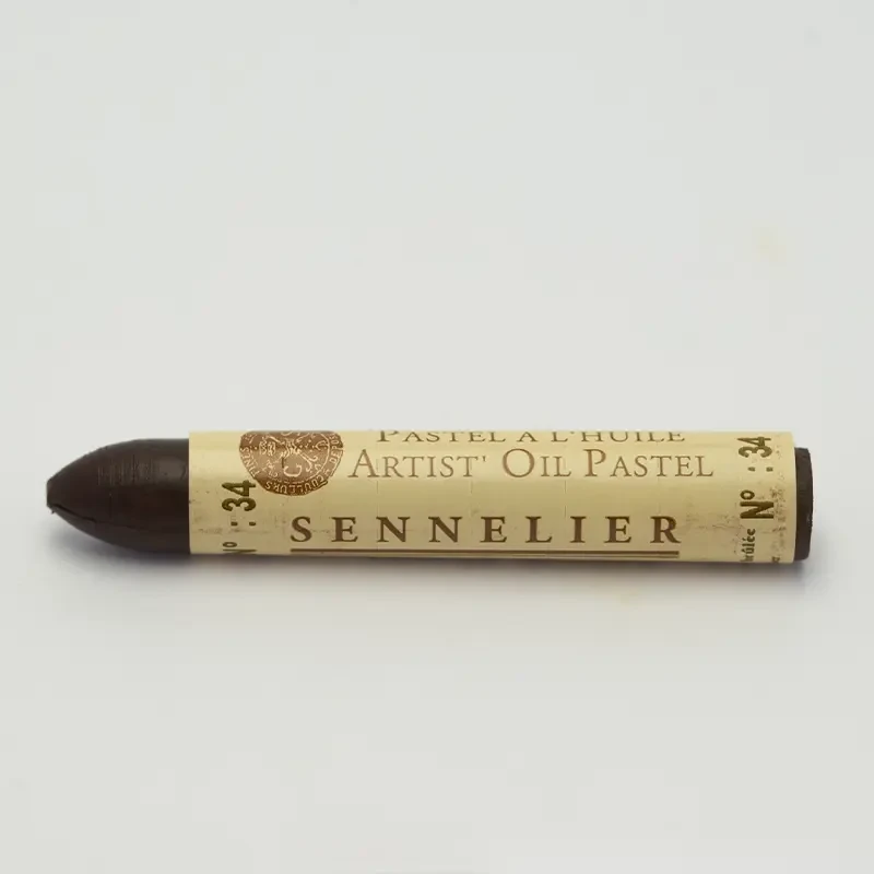 Pastel olejny Sennelier 034 Burnt Umber 03