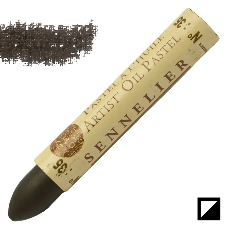 Pastel olejny Sennelier 035 Raw Umber 01