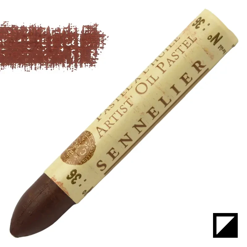 Pastel olejny Sennelier 036 Burnt Sienna 01