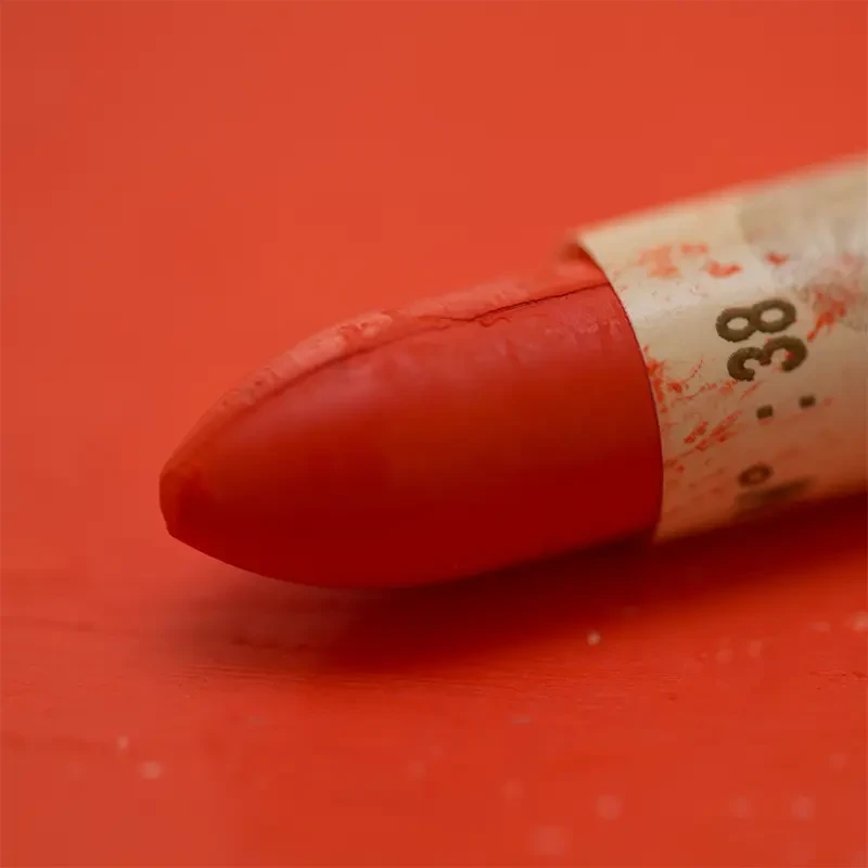 Pastel olejny Sennelier 038 Vermilion 02