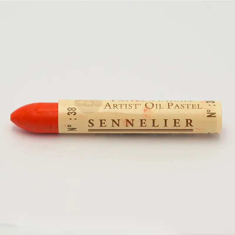 Pastel olejny Sennelier 038 Vermilion 03